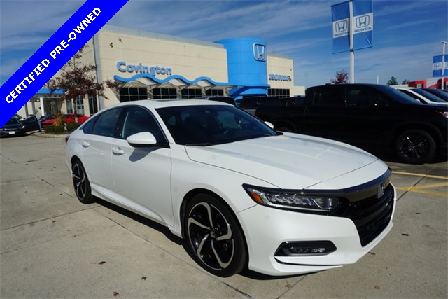 Certified Pre Owned 2018 Honda Accord Sport 2 0t